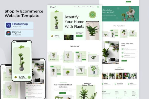 Download Shopify Ecommerce Website Template - Web Collection
