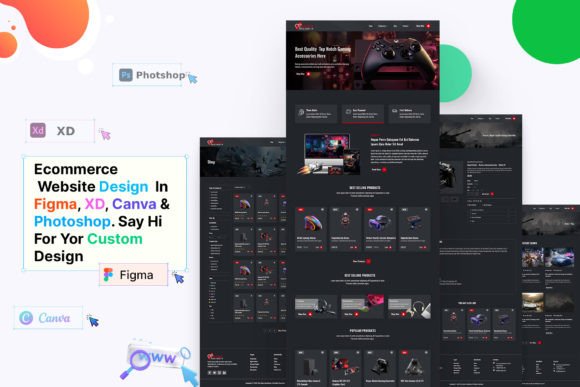 Download Gaming Shopify Ecommerce Website Design - Web Collection