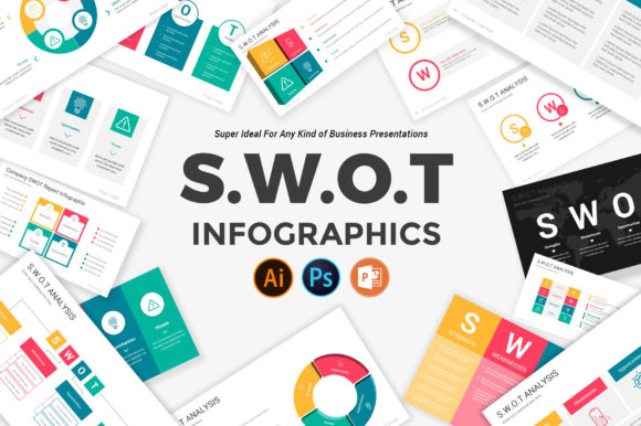 Download Swot Analysis PowerPoint Infographic Bundle - Powerpoint Collection