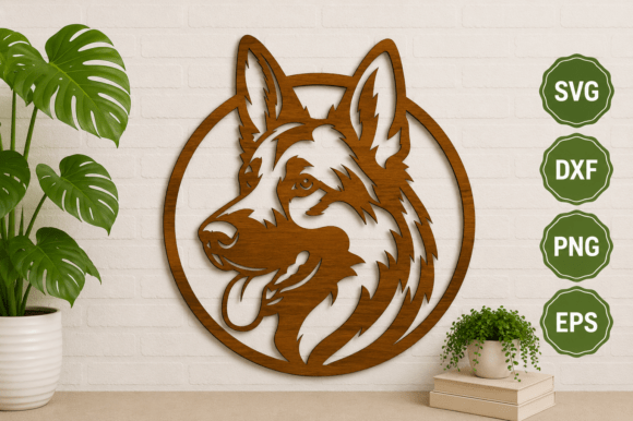 Download Dog Wall Art SVG Laser Cut - Premium Resources