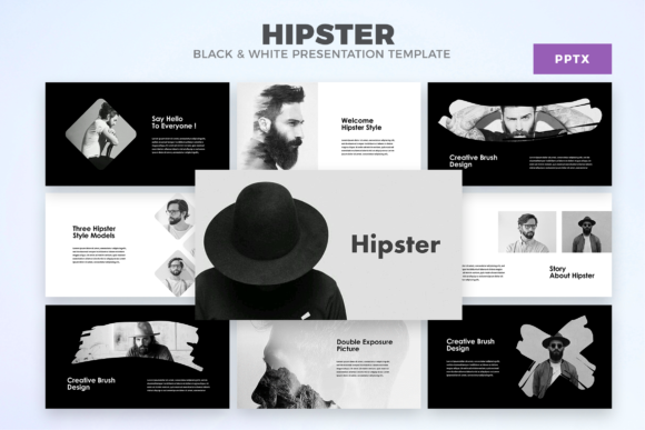 Download Hipster - Powerpoint Template - Powerpoint Collection